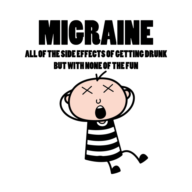 Migraine Awareness Tshirt Crying Suffering Migraines Suck by TellingTales