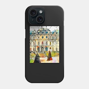 Kandinsky meets Belvedere Palace (1) Phone Case