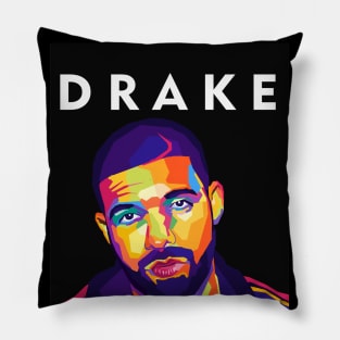 Rapper Drake Pillow