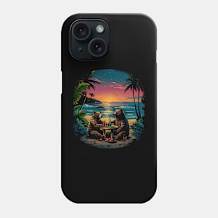 Beach Bears Phone Case