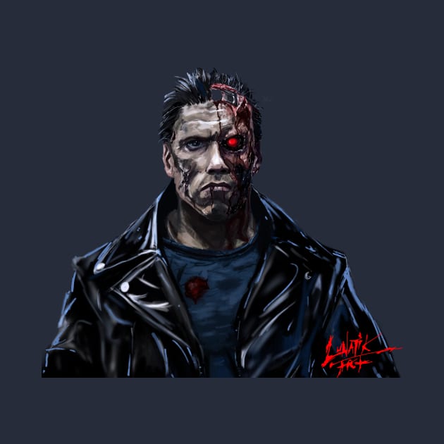 T-800 transparent design by Art Of Lunatik