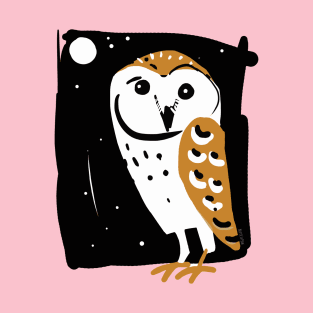 Barn Owl #1 T-Shirt