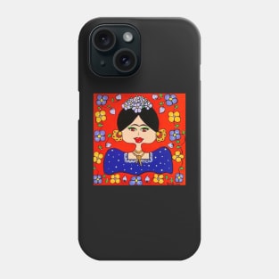 Fridi Divina Violeta Phone Case