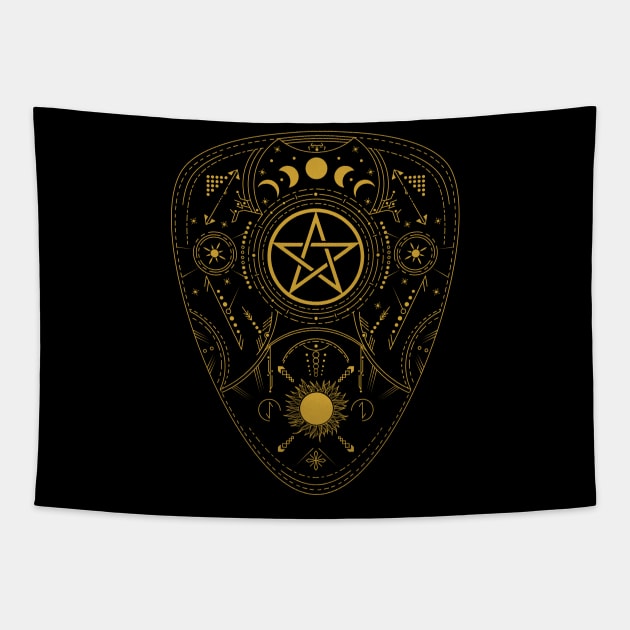 Pentacle | Pagan Symbol Tapestry by CelestialStudio