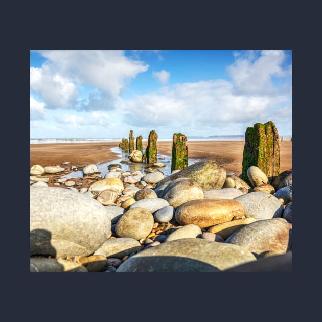 Westward Ho, Beach, Devon, England by tommysphotos