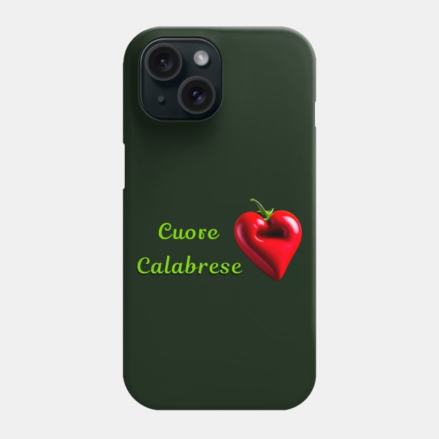 Cuore calabrese Phone Case by Jumpeter