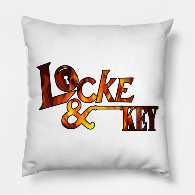 Locke and Key cartoon Pillow by Anilia