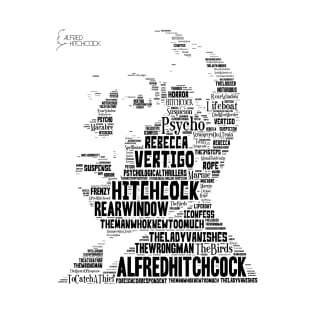 Alfred Hitchcock - In words T-Shirt