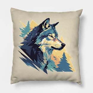 wolf Pillow