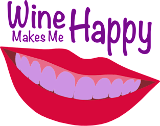 Wine Makes Me Happy Magnet