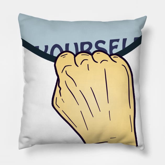 Reveal Yourself Pillow by EMP