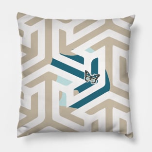 colorful Abstract Simple Pattern geometry Pillow