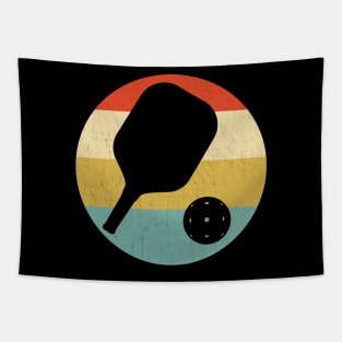 Pickleball Retro Vintage Tapestry