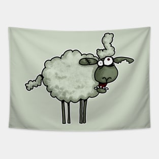 Zombie Sheep Tapestry