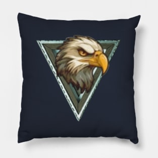 Powerful Eagle head Pillow