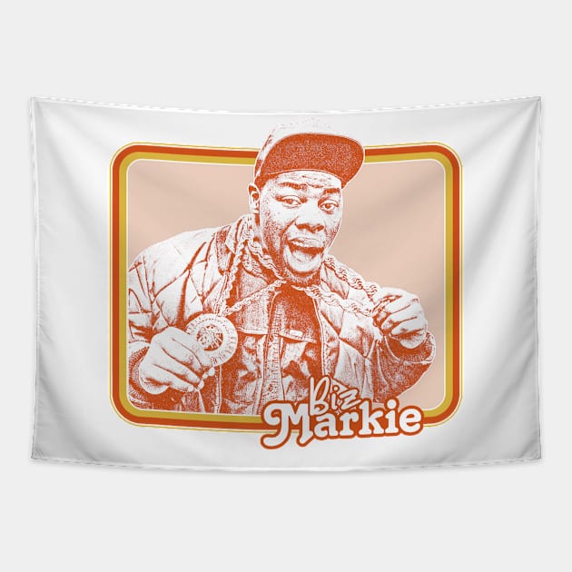 Biz Markie /\/\/\/ Retro Old Skool Hip Hop Design Tapestry by DankFutura