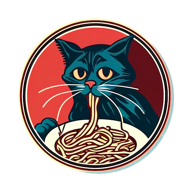 Slurpin' Noodles by Ink Fist Design