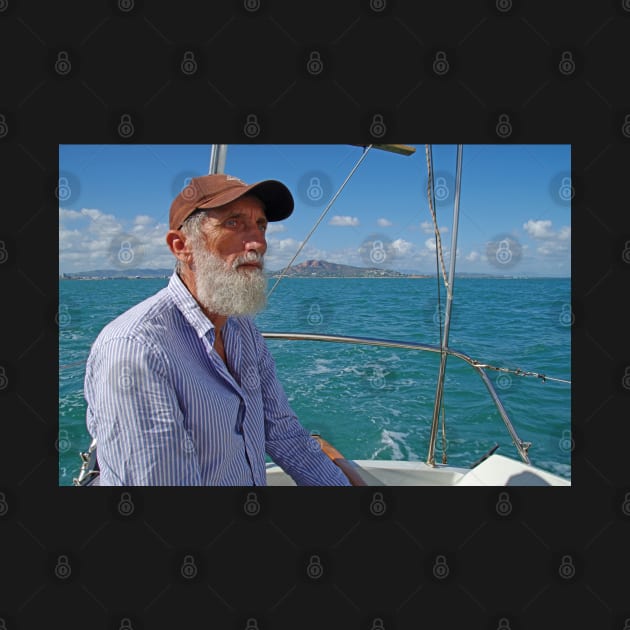 Richard Sailing on Cleveland Bay Townsville by pops