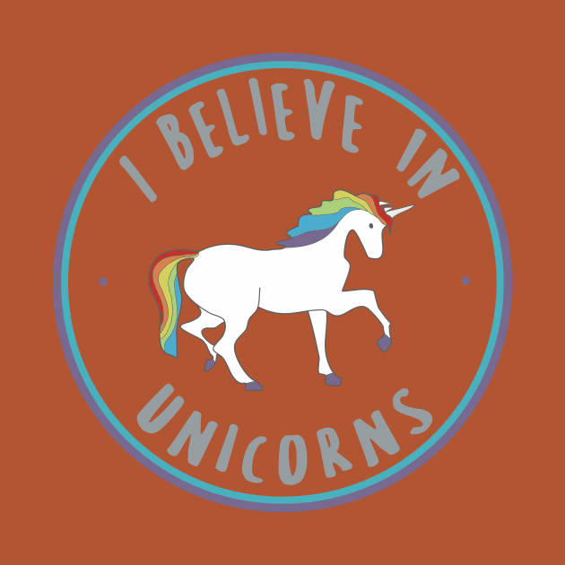 I Believe In Unicorns by critterandposie