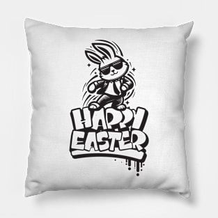 Hip Hop Happy Easter Hype Pillow