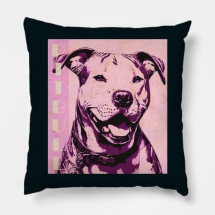 Pink Bull Love Pillow