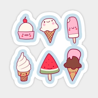 Ice cream pack Magnet