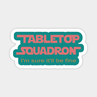 The Official Tabletop Squadron Shirt Magnet