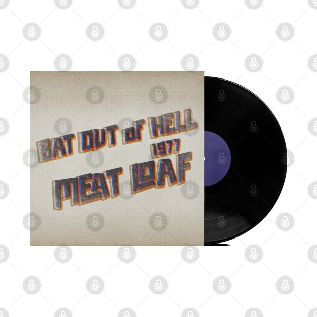 RETRO VINYL MEATLOAF 70s by elSALMA