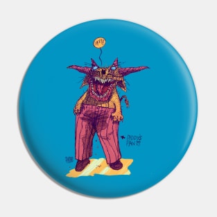 Demon Peeing Daddy's Pants Pin