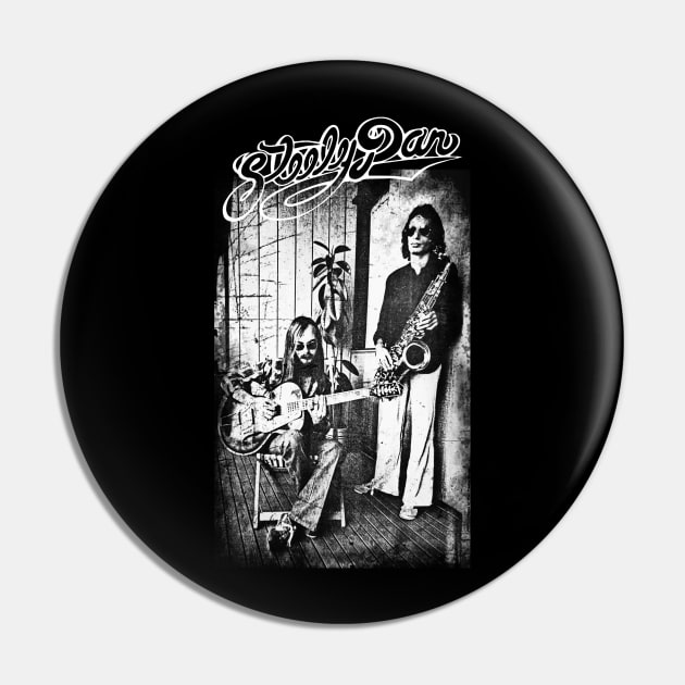 retro Steely Dan Pin by TimTimMarket