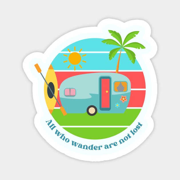 Wander Magnet by The Salty Beach House