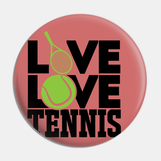 Love love tennis Pin by mmpower