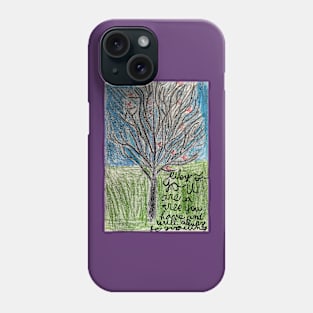 Season of Growing you by Riley Phone Case