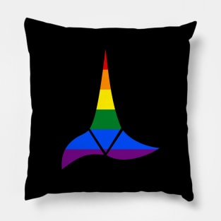 Klingon Pride Logo Pillow