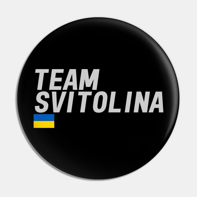 Team Svitolina Pin by mapreduce