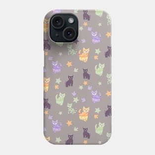 Magic kitten stars Phone Case