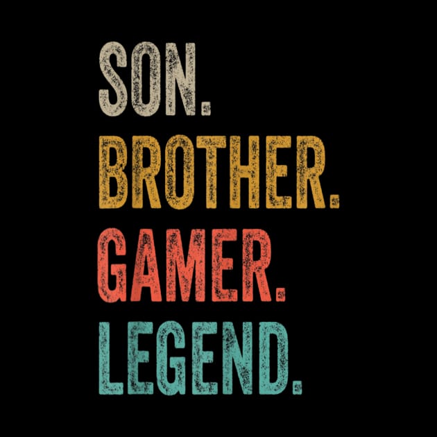 Gaming Gifts For Teenage Boys 8 16 Year Old Christmas Gamer T Shirt by Gadsengarland.Art