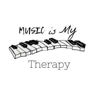 Music is my therapy T-Shirt