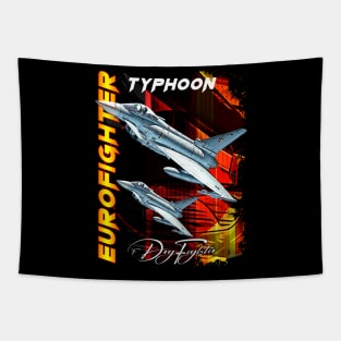 Eurofighter Typhoon Fighterjet Tapestry