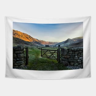 Great Langdale Valley Mist Tapestry