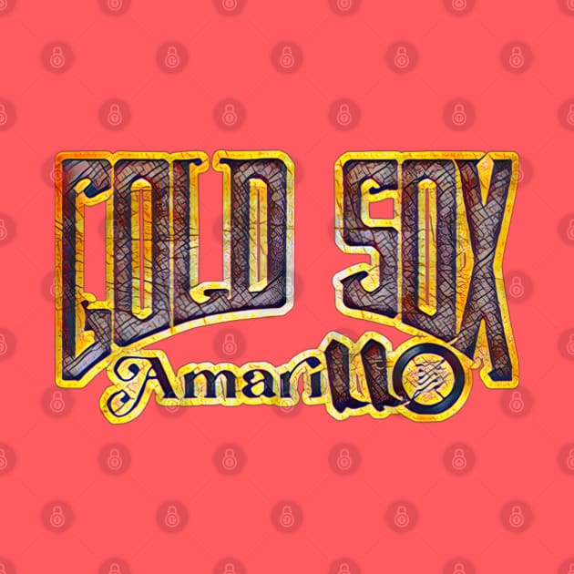 Amarillo Gold Sox Baseball by Kitta’s Shop