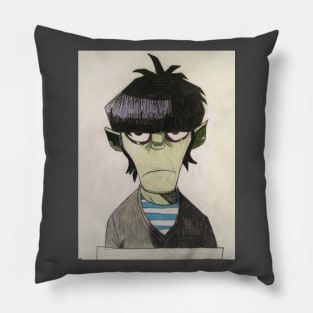 Murdoc - phase 3 Pillow