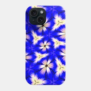 Cute Blue Floral Pattern Phone Case