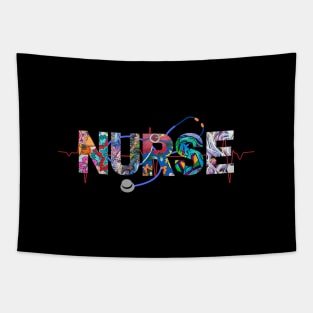 Friendly Nurse Tapestry