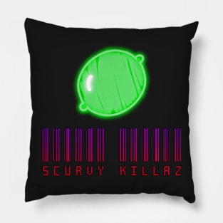 Scurvy Killaz "Barcode" Pillow