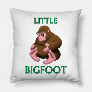 Little Bigfoot Pillow
