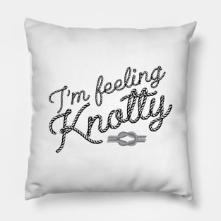 Climbing - I'm feeling knotty Pillow