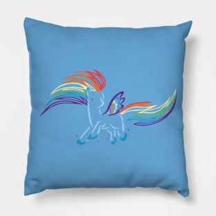 Tribal Pony - Rainbow Power Rainbow Dash Pillow