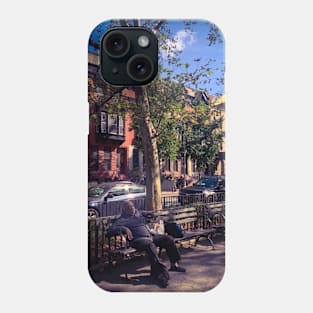 Harlem Street Manhattan New York City Phone Case