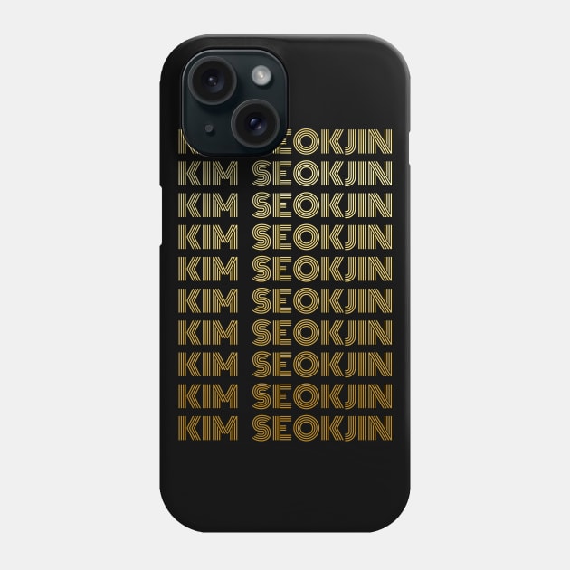 Kim Seokjin - JIN Bangtan Boys BTS Army Phone Case by Millusti